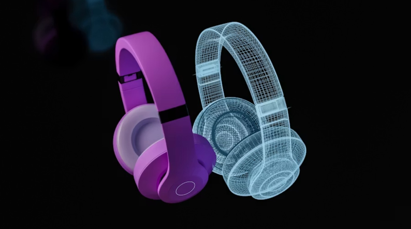 Product 3D model render prepared for ecommerce, AR, and visual configuration