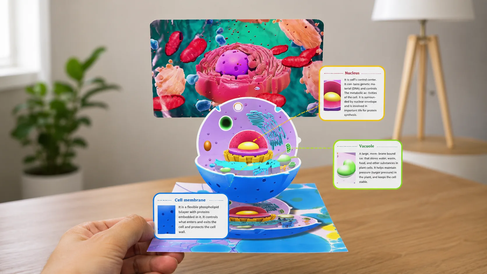 Mobile commerce experience representing browser-based WebAR product visualization