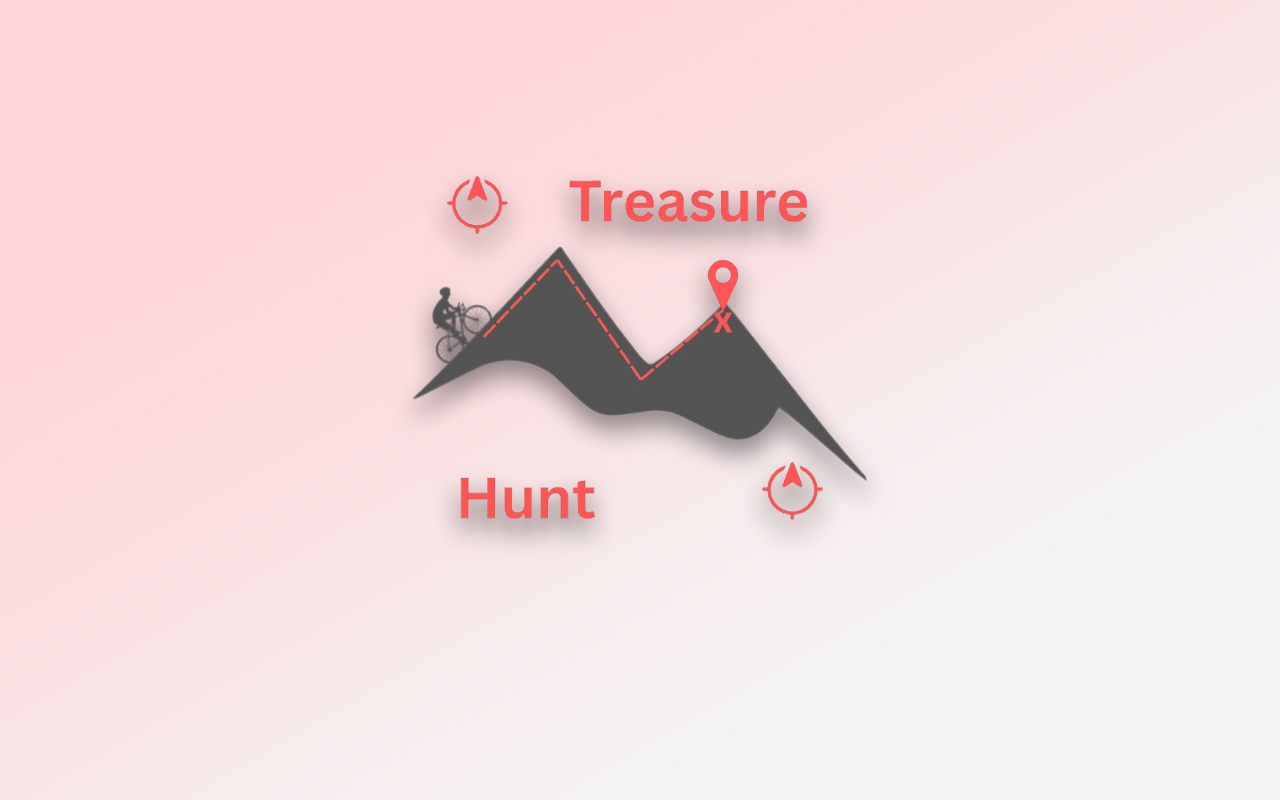 Pedal Treasure Hunt location-based mobile game preview